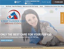 Tablet Screenshot of myatlantavet.com